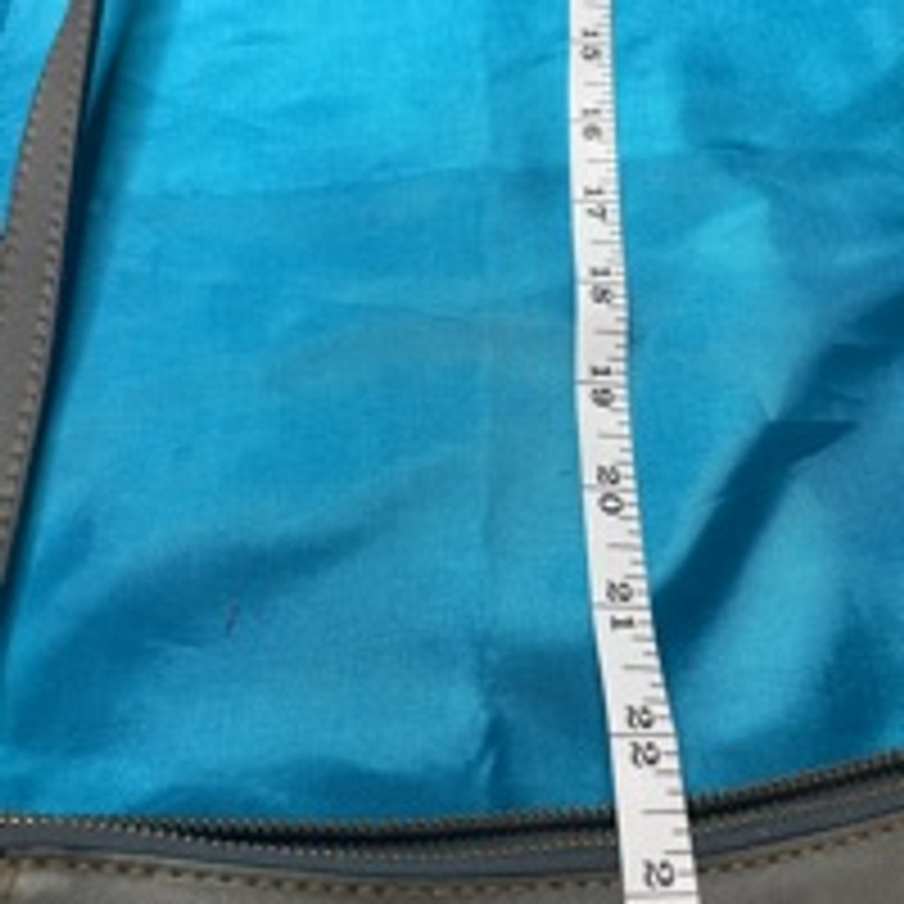 Women's Frye Gray Leather Crossbody Bag VGC - Picture 11 of 11